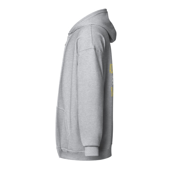 49% vet assistant 51% Badass Unisex Zip Hoodie-I love Veterinary