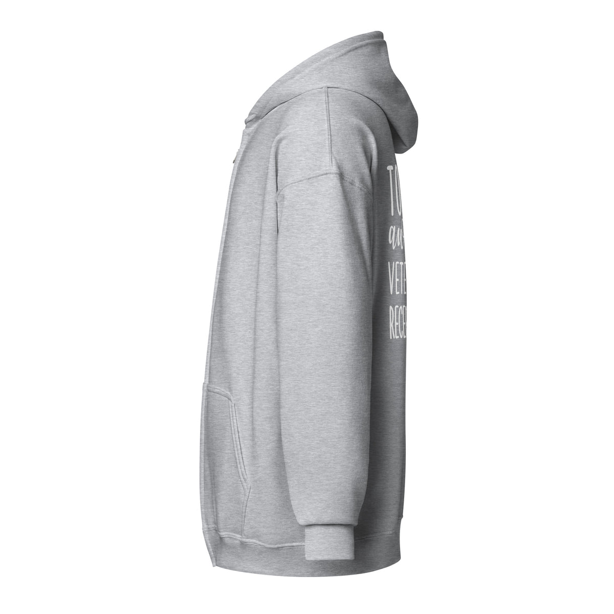 Totally awesome veterinary receptionist Unisex Zip Hoodie-I love Veterinary