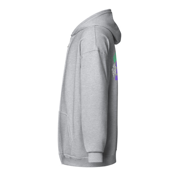 Vet Med because humans are gross Unisex Zip Hoodie-I love Veterinary