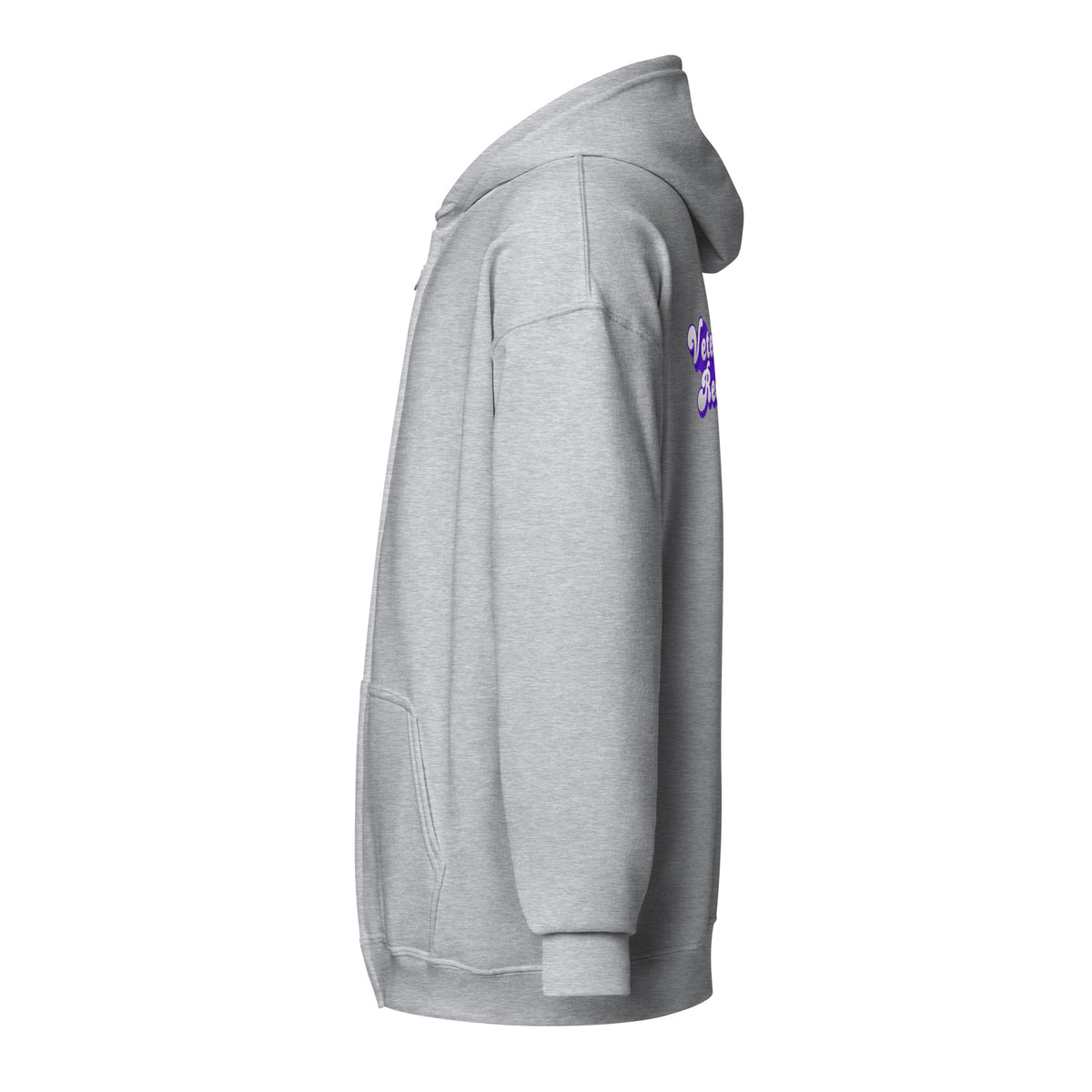 Veterinary Receptionist Unisex Zip Hoodie-I love Veterinary