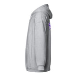 Veterinary Receptionist Unisex Zip Hoodie-I love Veterinary