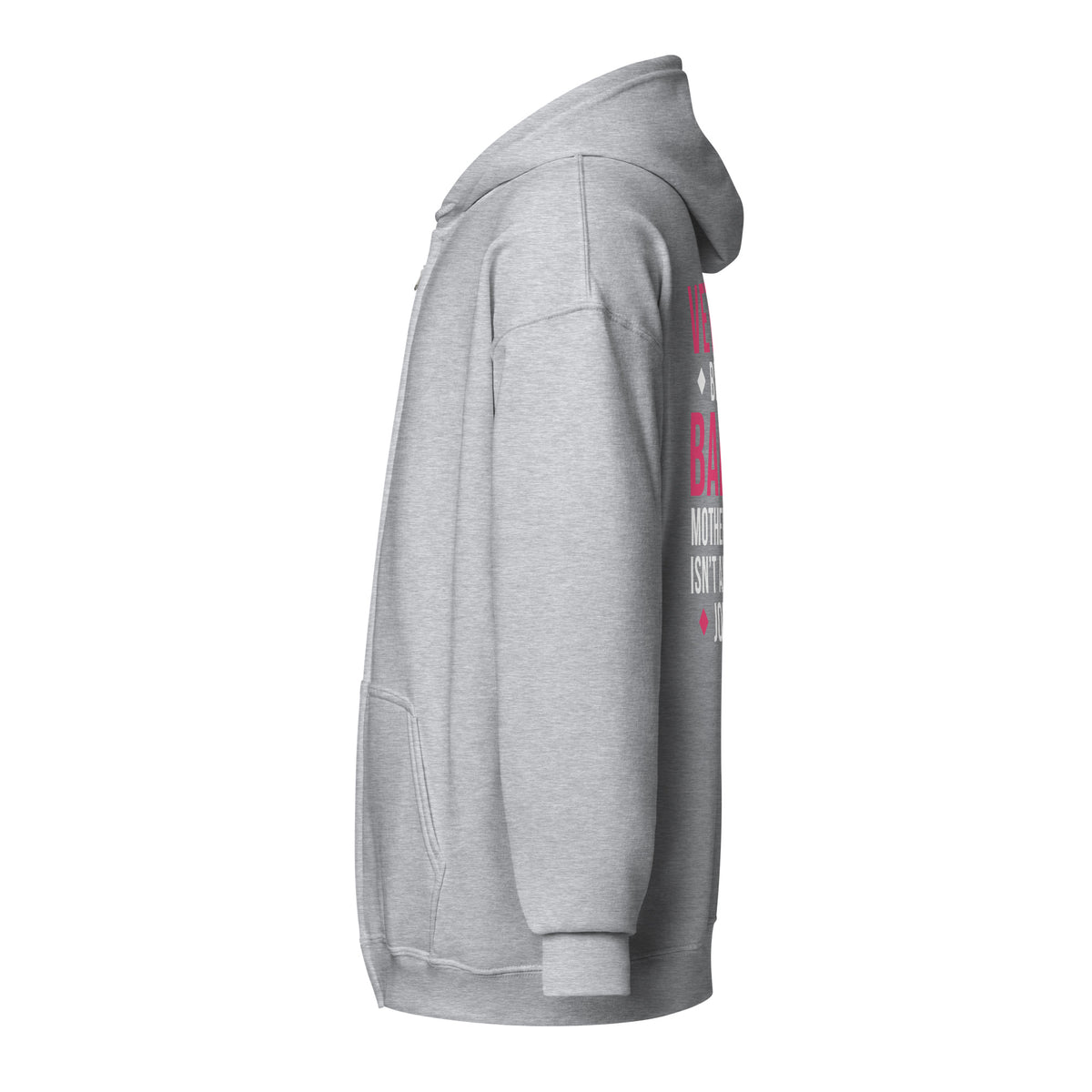 Vet Tech because badass mother fucker isn't an official job title Unisex Zip Hoodie
