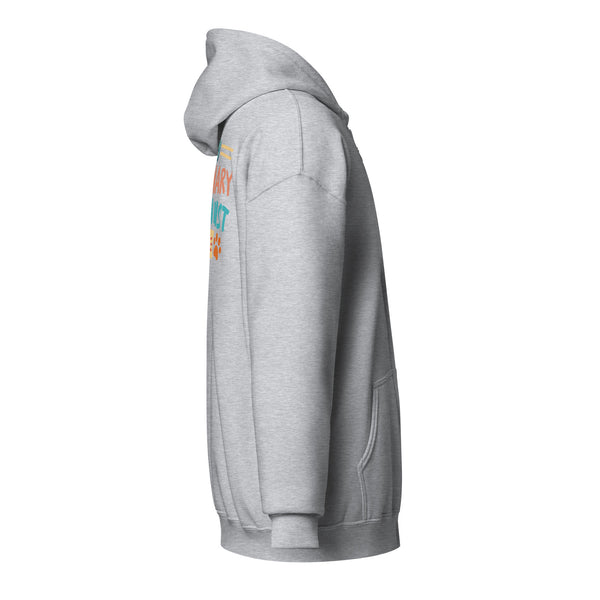 Veterinary receptionist ERA Zip Hoodie-I love Veterinary