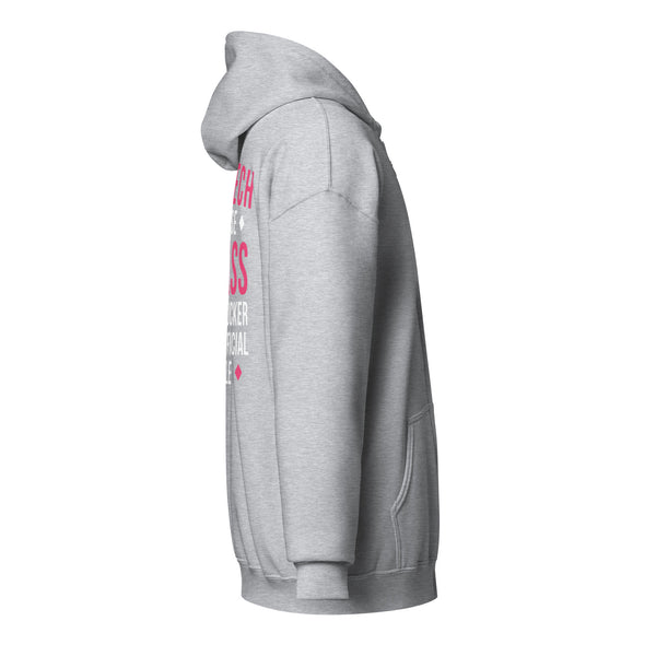 Vet Tech because badass mother fucker isn't an official job title Unisex Zip Hoodie