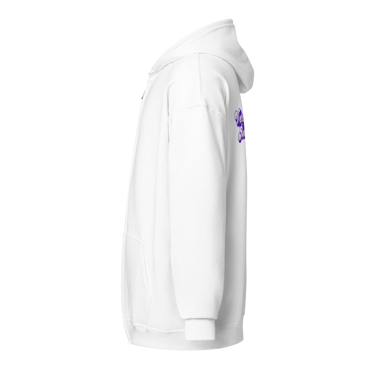 Veterinary Receptionist Unisex Zip Hoodie-I love Veterinary