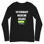 Veterinary Medicine Degree Loading Unisex Premium Long Sleeve T-Shirt-I love Veterinary