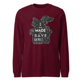 I was made to save animals Unisex Long Sleeve Tee-I love Veterinary