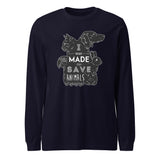 I was made to save animals Unisex Long Sleeve Tee-I love Veterinary