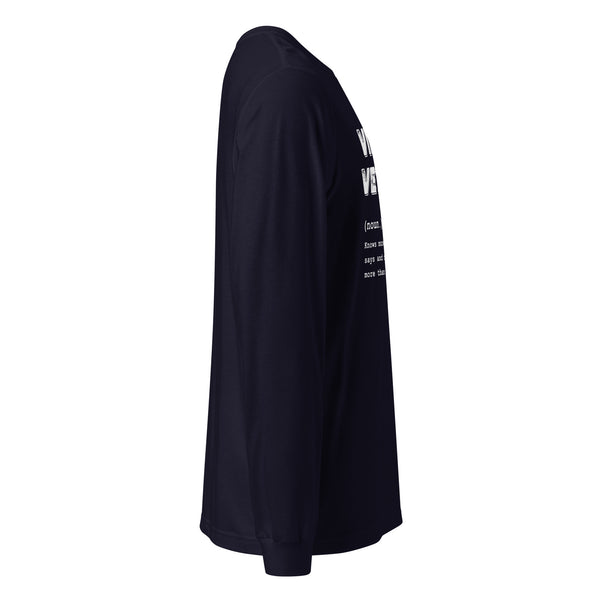 Vintage Vet Tech Unisex Long Sleeve Tee-I love Veterinary