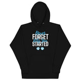 Never forget why you started Women’s Premium Hoodie-Premium Unisex Hoodie-I love Veterinary