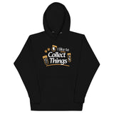 I like to collect things Unisex Premium Hoodie-Premium Unisex Hoodie-I love Veterinary