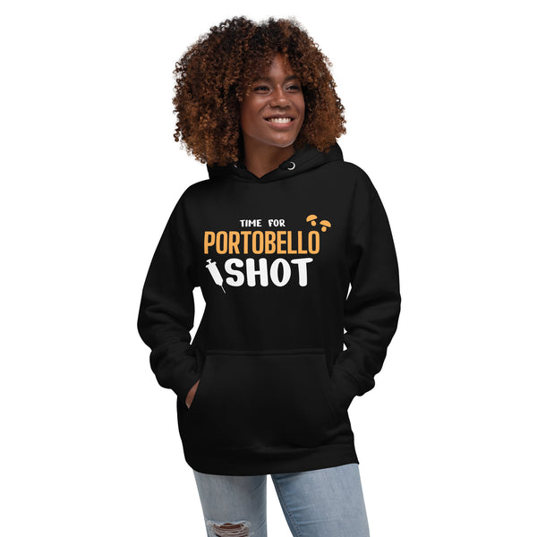 Time for Portobello shot Unisex Premium Hoodie-Premium Unisex Hoodie-I love Veterinary