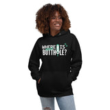 Where is your buthole Unisex Premium Hoodie-Premium Unisex Hoodie-I love Veterinary