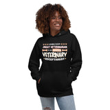 Exhausted veterinary receptionist Women's Premium Hoodie-I love Veterinary
