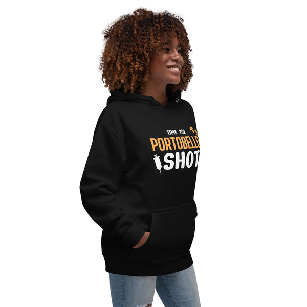 Time for Portobello shot Unisex Premium Hoodie-Premium Unisex Hoodie-I love Veterinary