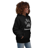 Veterinarian Paw Print Unisex Premium Hoodie-Premium Unisex Hoodie-I love Veterinary