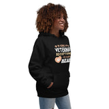 Veterinary receptionist work of heart Women's Premium Hoodie-I love Veterinary