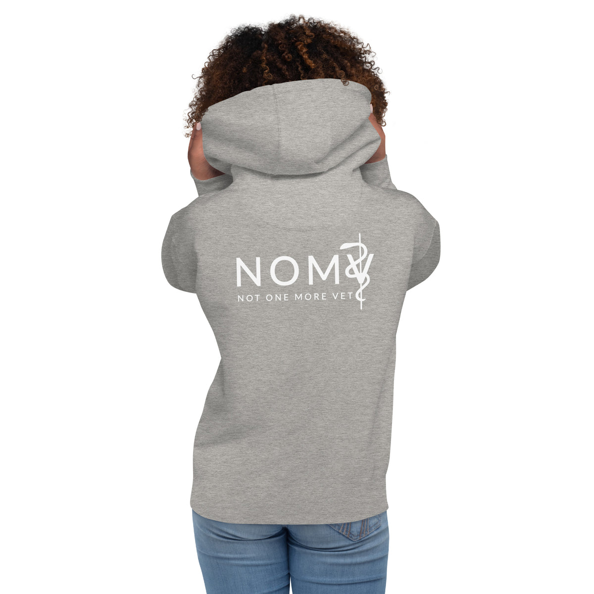 NOMV Cat Pulse Unisex Premium Hoodie-NOMV-I love Veterinary