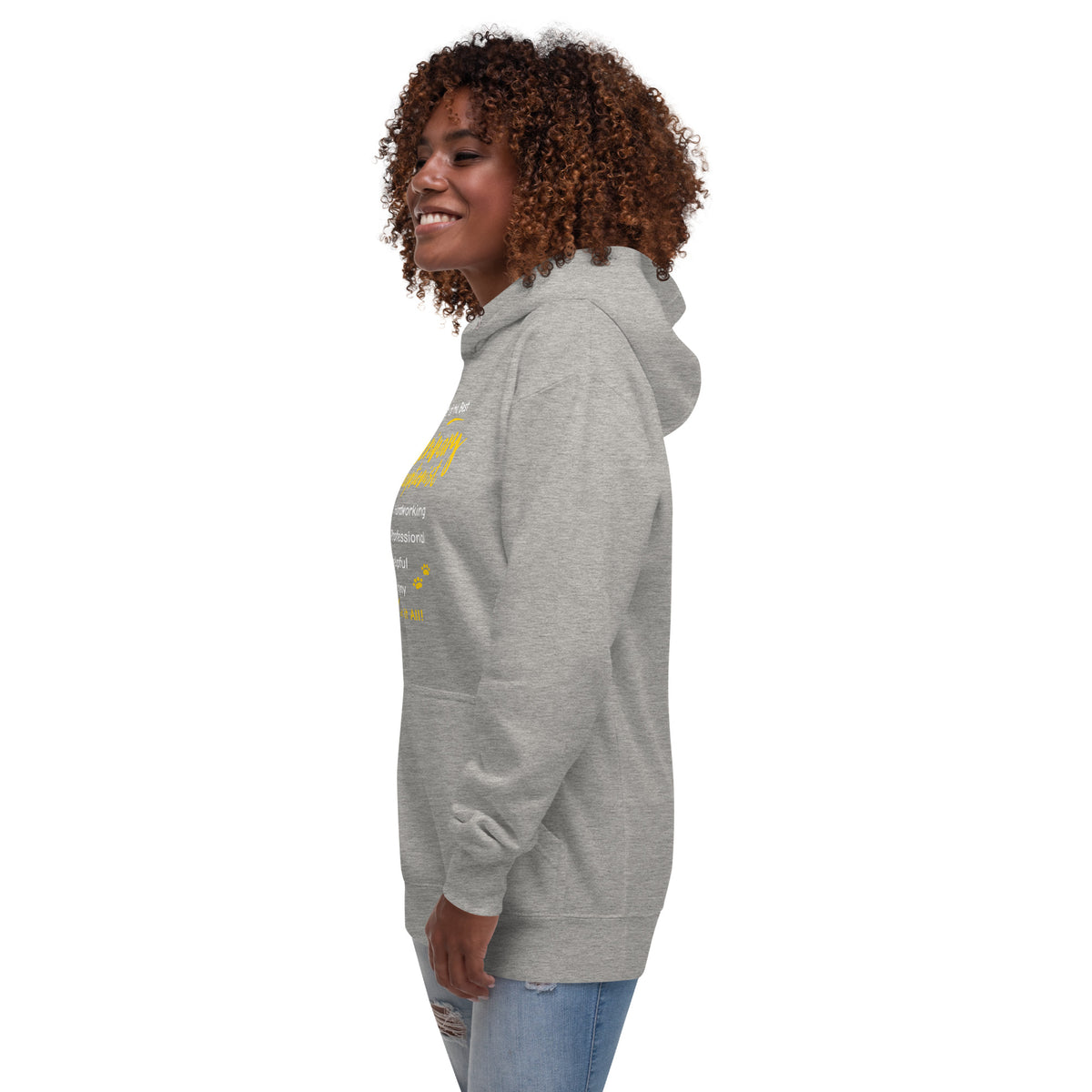 Veterinary Receptionist checklist Women's Premium Hoodie-I love Veterinary