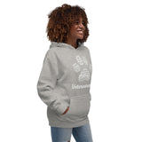 Veterinarian Paw Print Unisex Premium Hoodie-Premium Unisex Hoodie-I love Veterinary