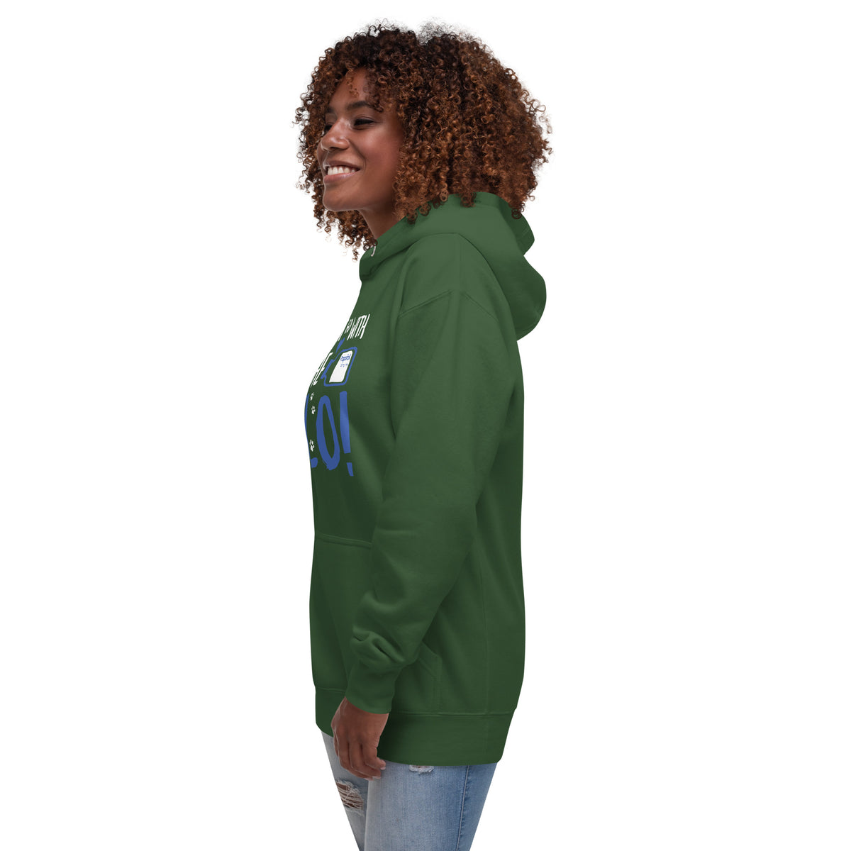 Just go with the Flo! Unisex Premium Hoodie-Premium Unisex Hoodie-I love Veterinary