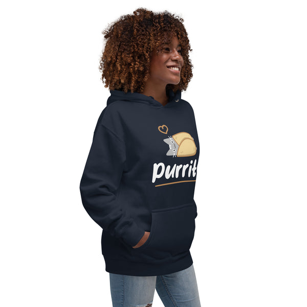 Purritto Unisex Premium Hoodie-Premium Unisex Hoodie-I love Veterinary