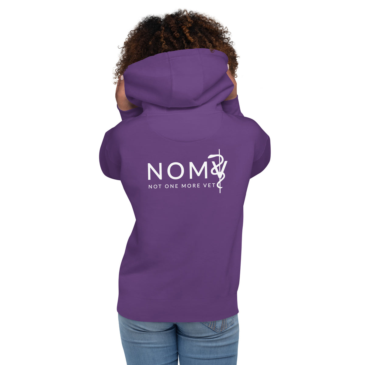 NOMV Vet Tech Can't fix crazy Unisex Premium Hoodie-Premium Unisex Hoodie-I love Veterinary