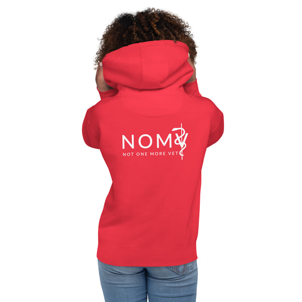 NOMV Vet Tech Can't fix crazy Unisex Premium Hoodie-Premium Unisex Hoodie-I love Veterinary