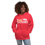 Bitches get stitches Unisex Premium Hoodie-Premium Unisex Hoodie-I love Veterinary