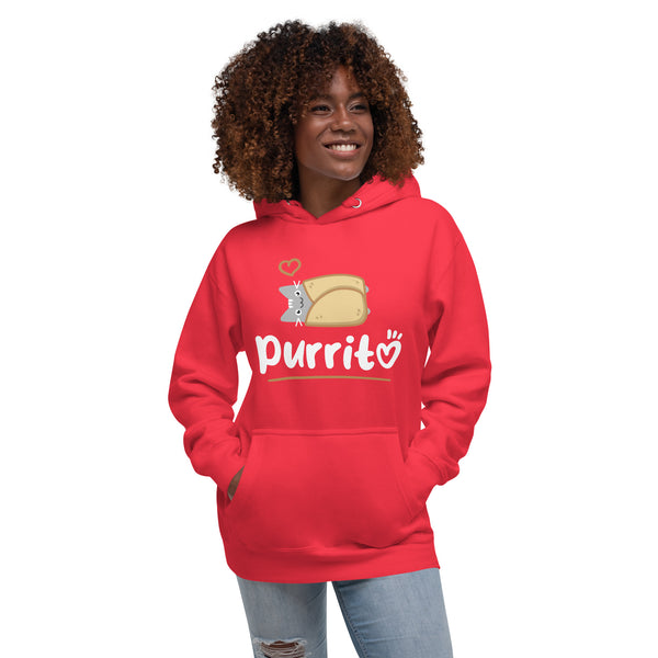 Purritto Unisex Premium Hoodie-Premium Unisex Hoodie-I love Veterinary