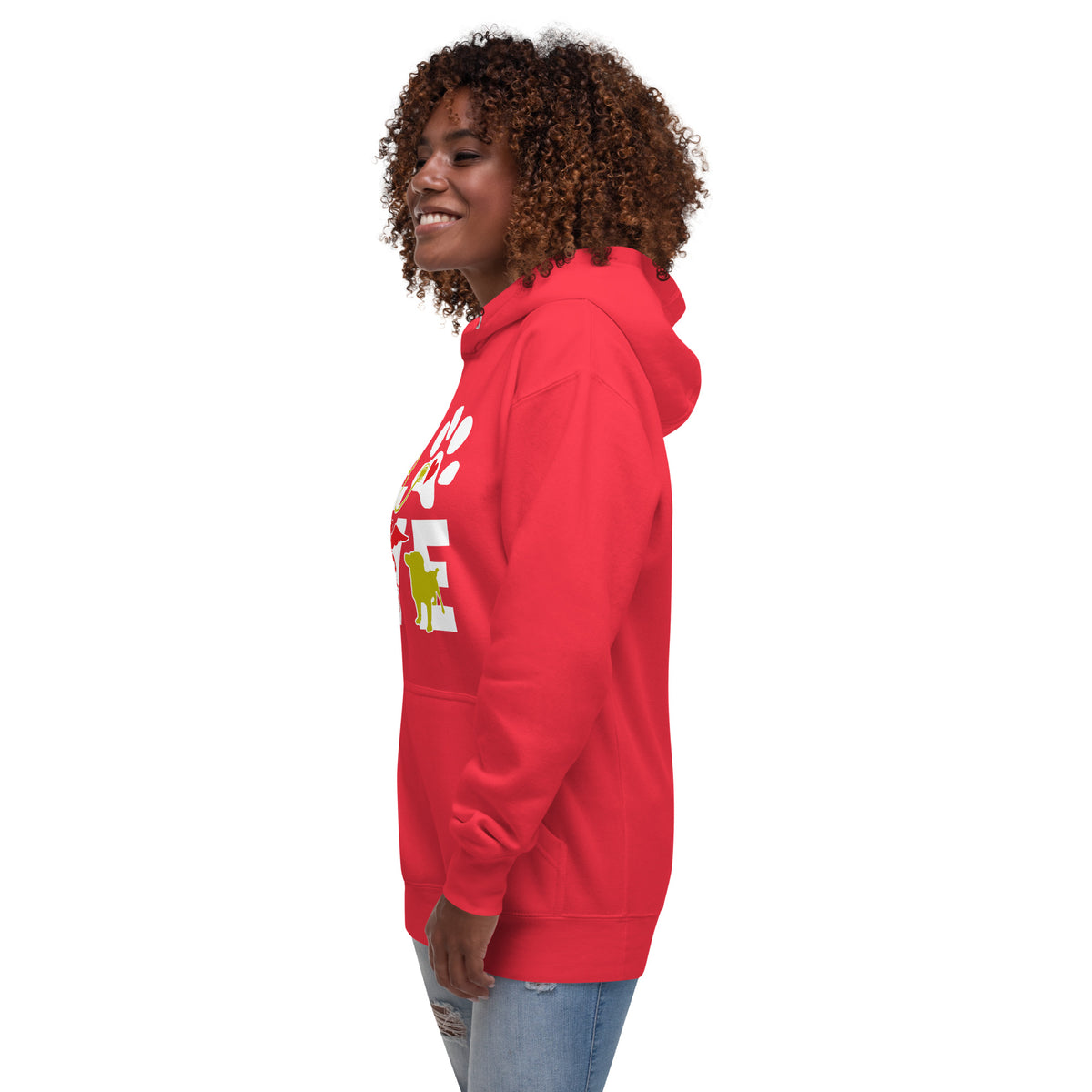 Love Veterinary Dog Unisex Premium Hoodie-Premium Unisex Hoodie-I love Veterinary