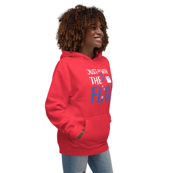 Just go with the Flo! Unisex Premium Hoodie-Premium Unisex Hoodie-I love Veterinary