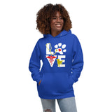 Love Veterinary Dog Unisex Premium Hoodie-Premium Unisex Hoodie-I love Veterinary