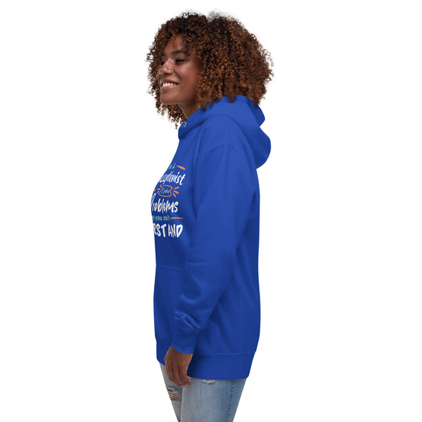 I'm a vet receptionist, I solve problems Women's Premium Hoodie-I love Veterinary