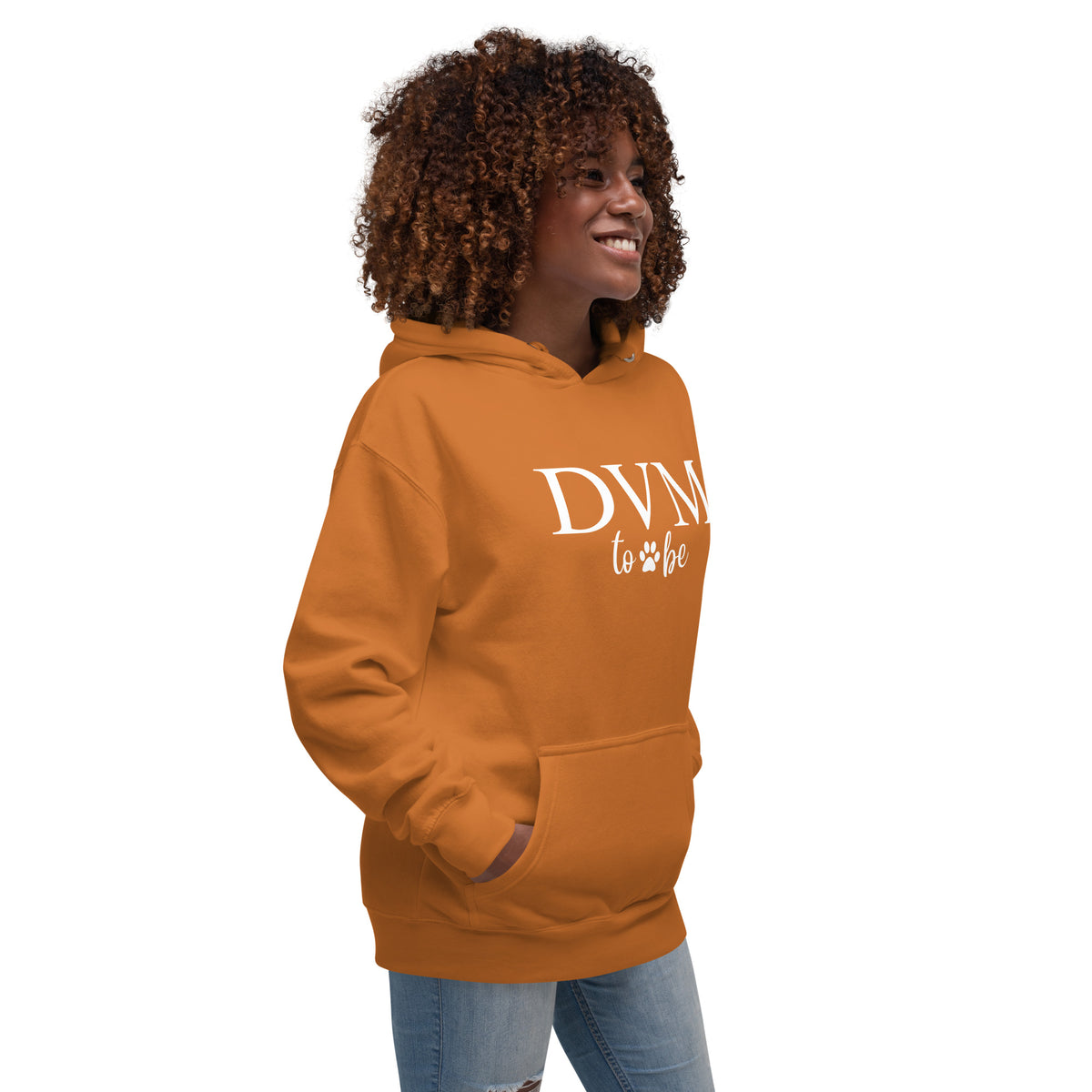 DVM to be Women's Premium Hoodie-I love Veterinary