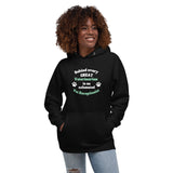 Behind every great veterinarian is an exhausted vet receptionist Women's Premium Hoodie-I love Veterinary