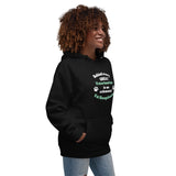 Behind every great veterinarian is an exhausted vet receptionist Women's Premium Hoodie-I love Veterinary