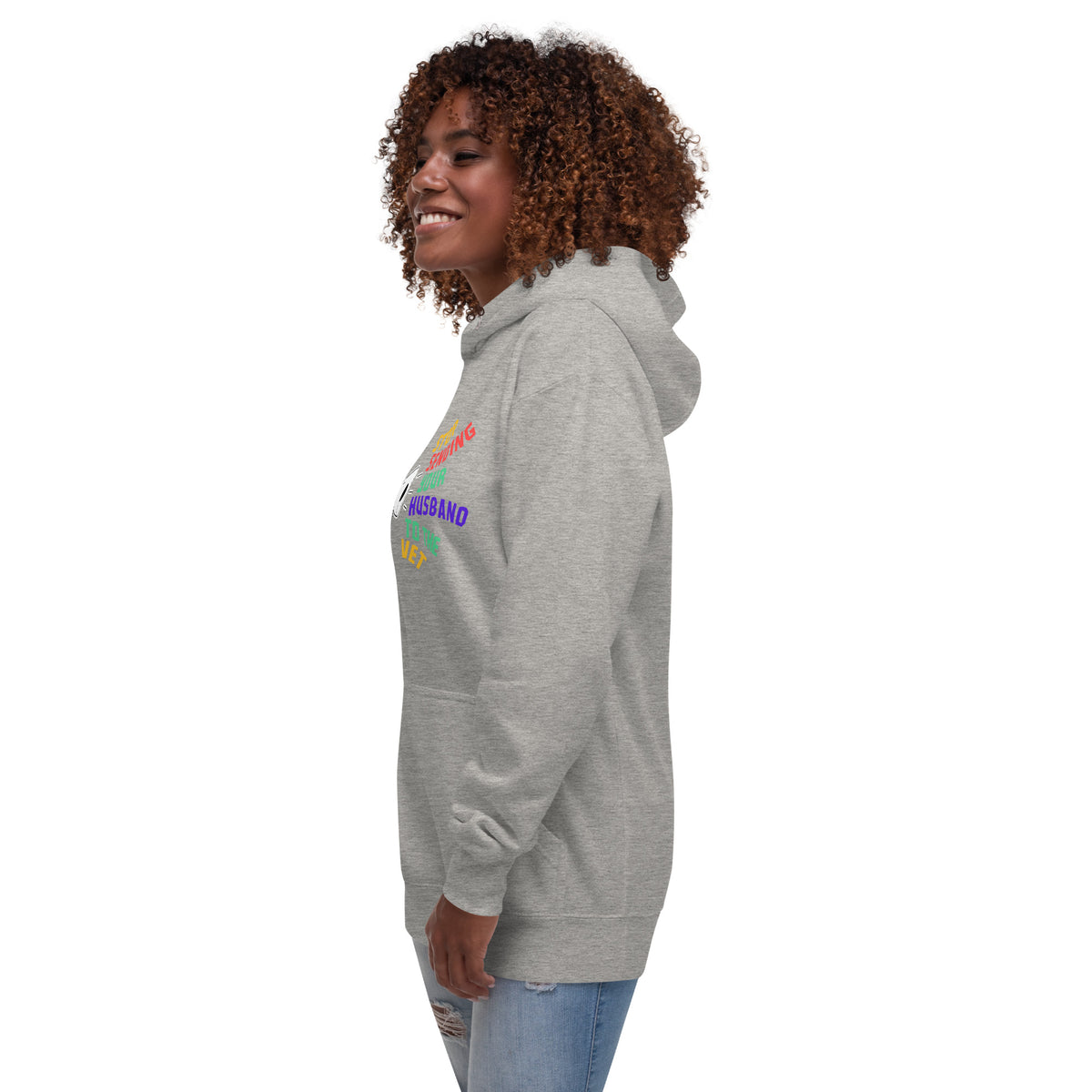 Stop sending your husband to the vet Women's Premium Hoodie-I love Veterinary