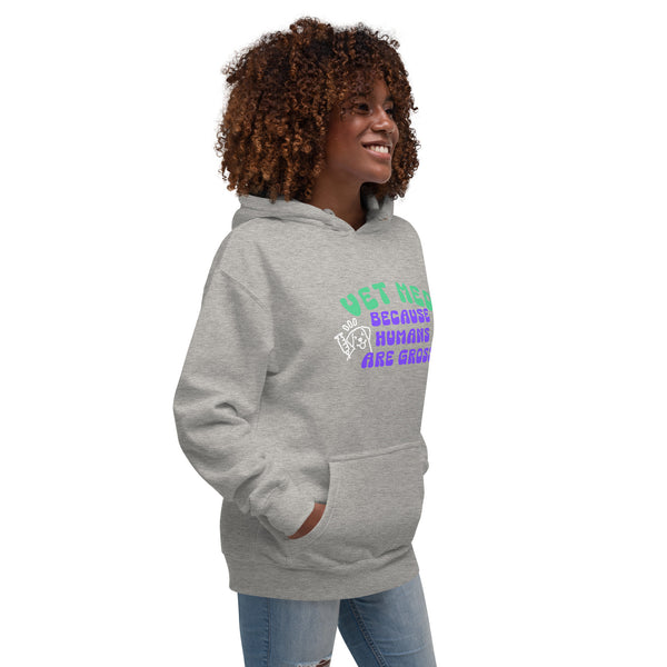 Vet Med because humans are gross Women's Premium Hoodie-I love Veterinary