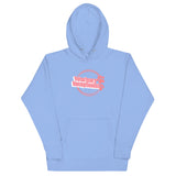 Vet Receptionist circle two paws Women's Premium Hoodie-I love Veterinary