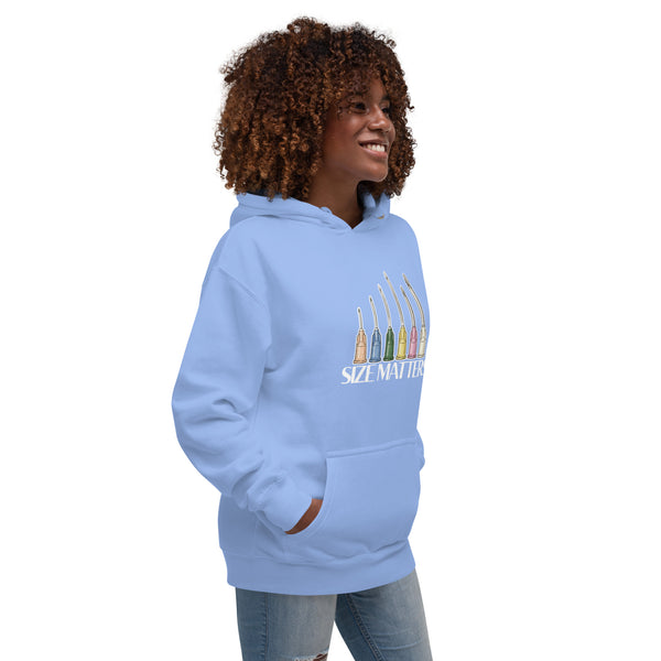 Size matters Women's Premium Hoodie-I love Veterinary