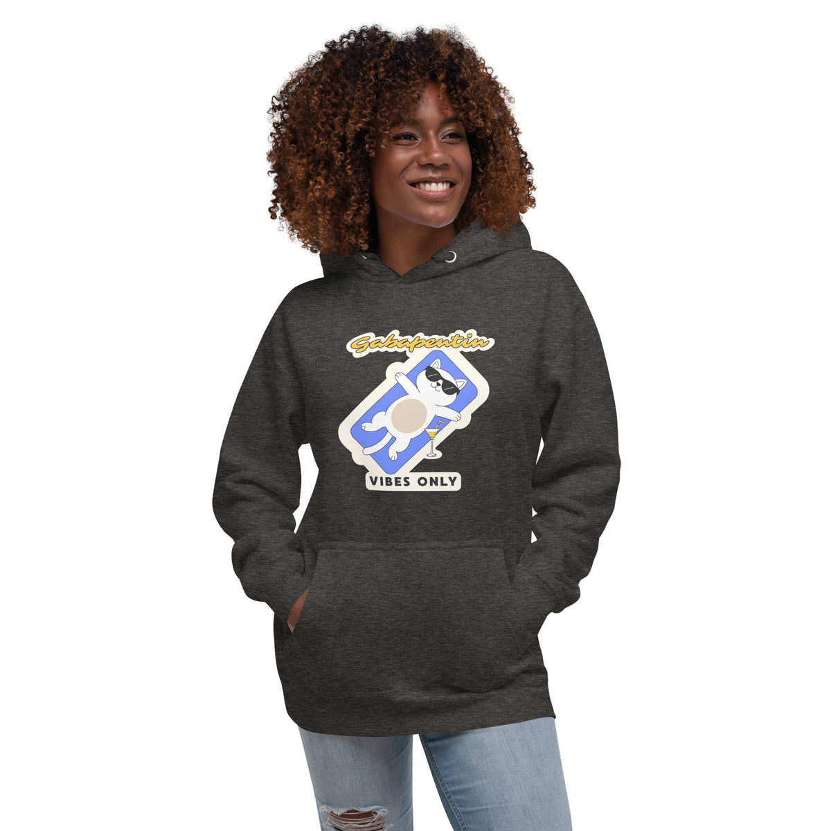 Gabapentin vibes only Women's Premium Hoodie-I love Veterinary