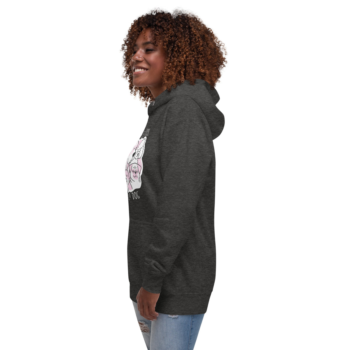 When life sucks pet a dog Women's Premium Hoodie-I love Veterinary