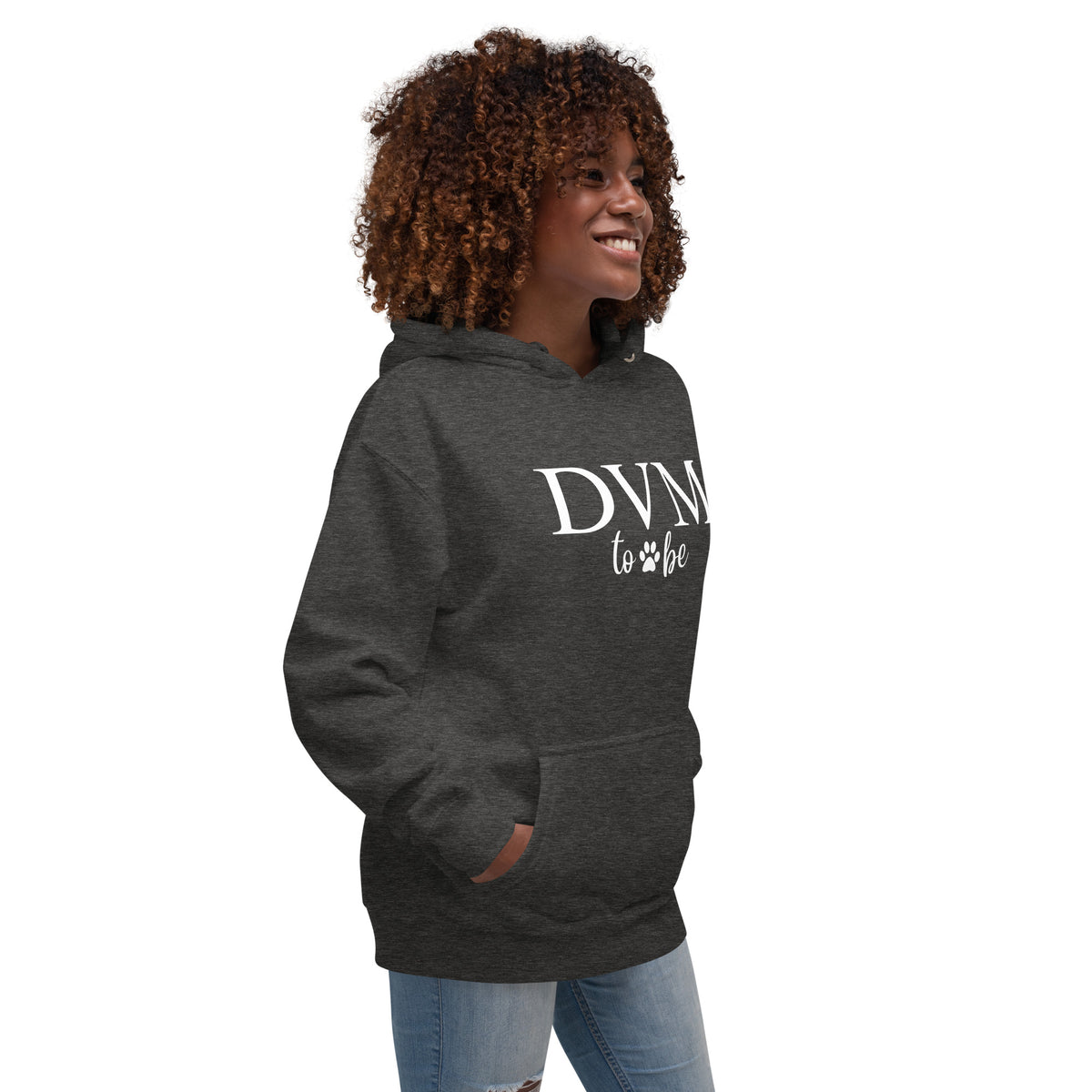DVM to be Women's Premium Hoodie-I love Veterinary