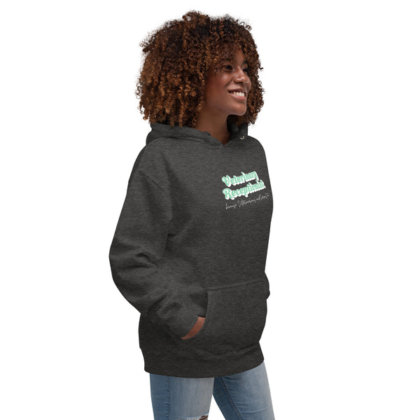 Veterinary Receptionist because vets need heroes too Women's Premium Hoodie-I love Veterinary