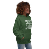Totally awesome veterinary receptionist Women's Premium Hoodie-I love Veterinary