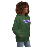 Veterinary Receptionist Women's Premium Hoodie-I love Veterinary