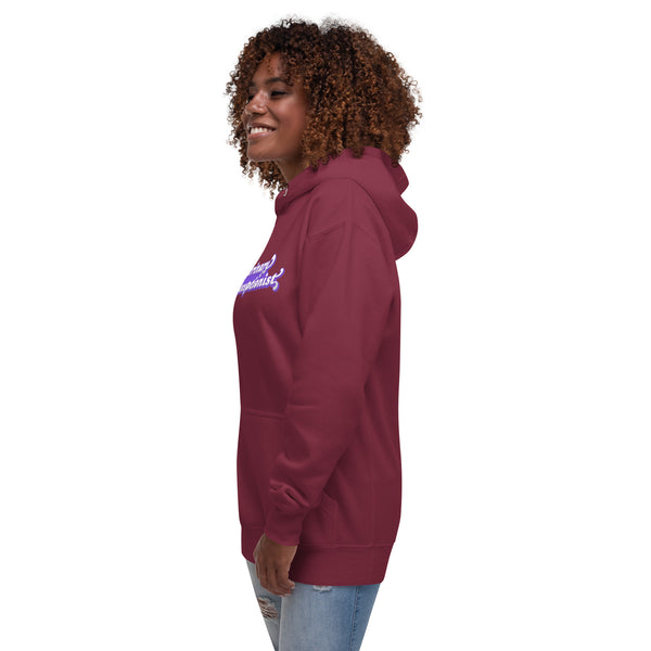 Veterinary Receptionist Women's Premium Hoodie-I love Veterinary
