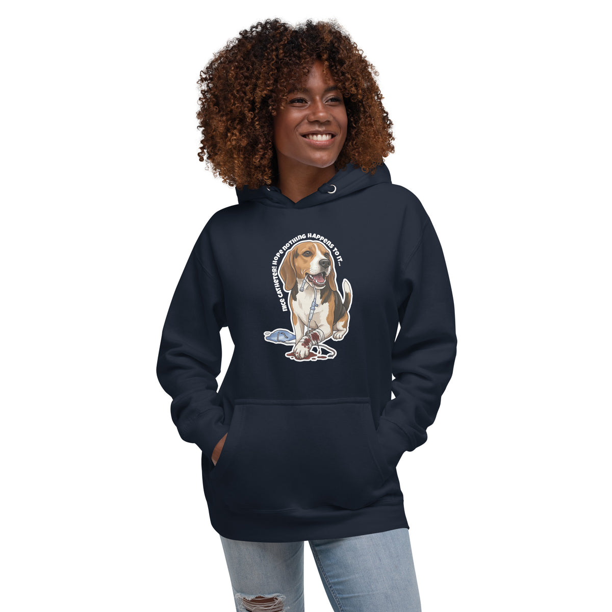Nice catheter! Women's Premium Hoodie-I love Veterinary
