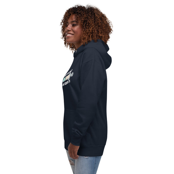 I can't fix crazy but I can sedate it Women's Premium Hoodie-I love Veterinary
